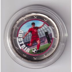 2 Euro - Autriche - coupe du monde Football 2026 - en couleur