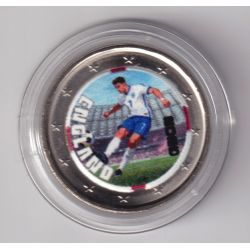 2 Euro - Angleterre - coupe du monde Football 2026 - en couleur