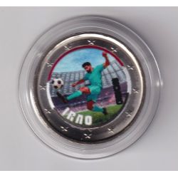 2 Euro - Iraq - coupe du monde Football 2026 - en couleur