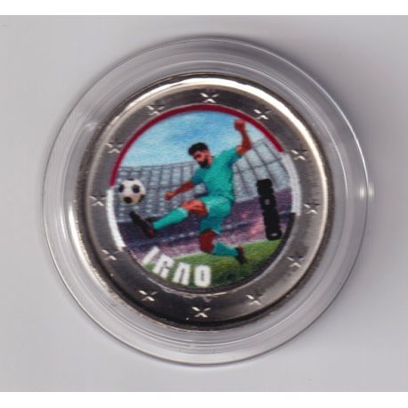 2 Euro - Iraq - coupe du monde Football 2026 - en couleur