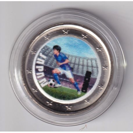 2 Euro - Japon - coupe du monde Football 2026 - en couleur