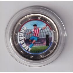 2 Euro - Paraguay - coupe du monde Football 2026 - en couleur