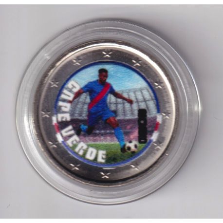 2 Euro - Cap-vert - coupe du monde Football 2026 - en couleur