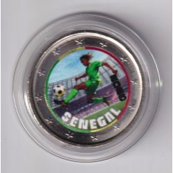 2 Euro - Sénégal - coupe du monde Football 2026 - en couleur