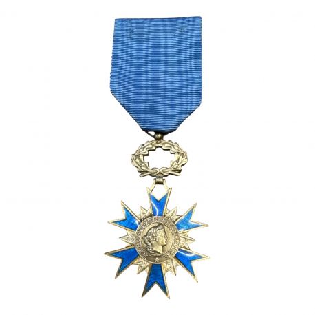 Ordre National du mérite - Chevalier - en argent 