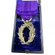 Palme Académique - Officier - Type luxe avec écrin - vermeil - ordonnance