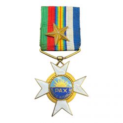 Croix du mérite inter-allié - bronze doré et émail - ordonnance