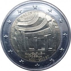 2 euro Malte 2022 - l'Hypogée de Hal Saflieni
