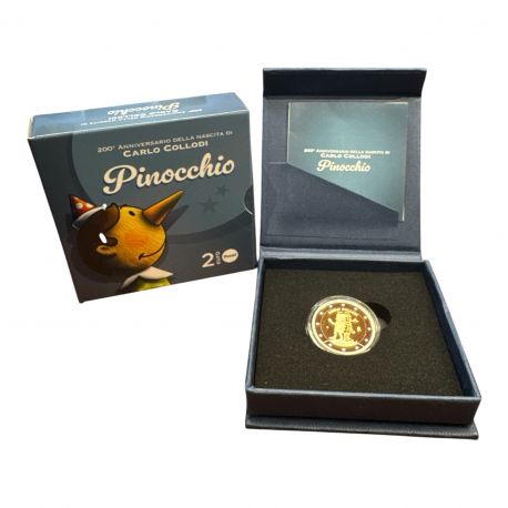 Italie - 2 Euro 2026 - Pinocchio - Belle Epreuve