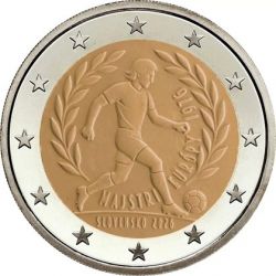 2€ Slovaquie 2026 - 50e anniversaire de la victoire de l'équipe tchécoslovaque de football au Championnat d'Europe 1976