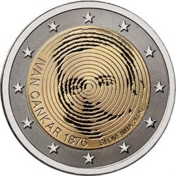 2€ Slovénie 2026 - 150e anniversaire de la naissance d'Ivan Cankar