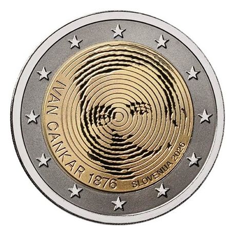 2€ Slovénie 2026 - 150e anniversaire de la naissance d'Ivan Cankar