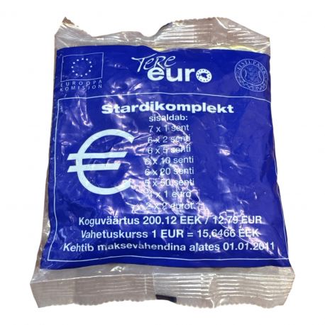 Estonie - Starter kit euro - 2011