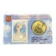 Coincard Vatican N°1 - 50 Cents 2011 - Timbre et monnaie