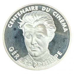 100 Francs 1995 - Gérard Philippe - Centenaire du cinéma - argent belle épreuve