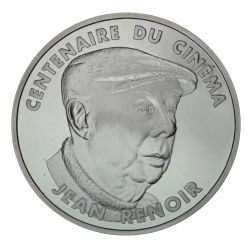 100 Francs 1995 - Jean Renoir - Centenaire du cinéma - argent belle épreuve