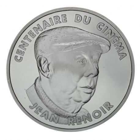 100 Francs 1995 - Jean Renoir - Centenaire du cinéma - argent belle épreuve
