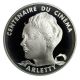 100 Francs 1995 - Arletty - Centenaire du cinéma - argent belle épreuve