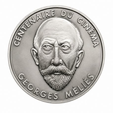 100 Francs 1995 - Georges Méliès - Centenaire du cinéma - argent belle épreuve