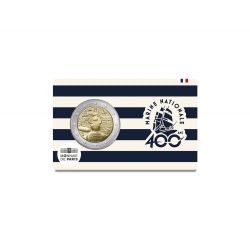 2 Euro 2026 - 400 ans de la marine nationale - brillant universel - en coincard