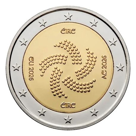 Irlande - 2 Euro 2026 - Présidence du Conseil de l'UE