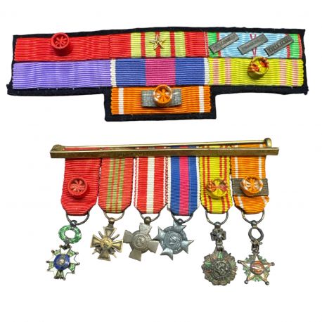 Barette 6 Décorations en réduction avec barrette dixmude