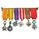 Barette 6 Décorations en réduction avec barrette dixmude