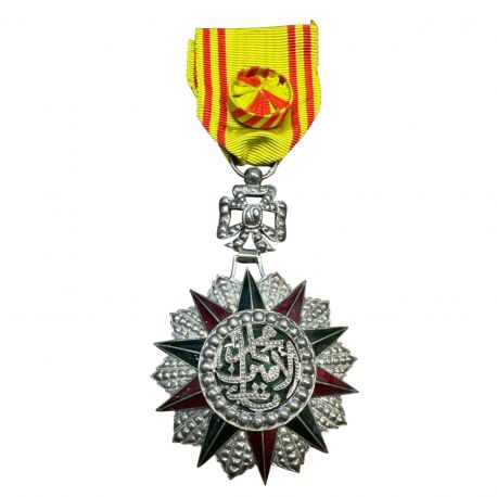 Tunisie - Nicham Iftikar - Officier - Mohamed el sadok bey - 1859-1882 - ordonnance
