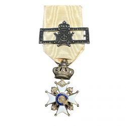 Orde du lys - avec Henri IV - avec rare agrafe Lys 