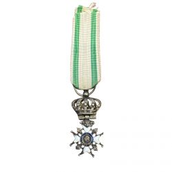Orde du lys - Louis XVIII - Ruban Tarn et Garonne - 32x15mm