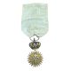 Orde du lys dit gardes du corps - forme soleil couronné - argent doré