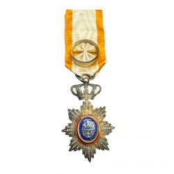 Ordre royal du Cambodge - Officier - en vermeil - demi-taille