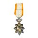 Ordre royal du Cambodge - Officier - en vermeil - demi-taille