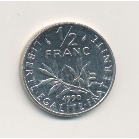 50 Centimes Semeuse - 1990 - SPL+
