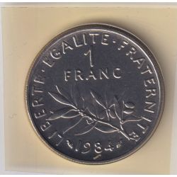 1 Franc Semeuse - 1984 - nickel - FDC