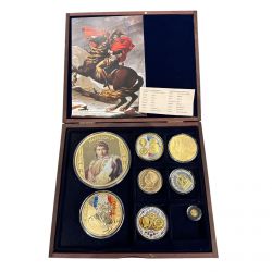Napoléon Empereur - Coffret 8 Médailles - 5.555 ex - Neuf
