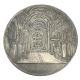 Médaille - Église Saint Joseph - Ballu architecte - Daniel Dupuis - bronze argenté 76mm - SUP