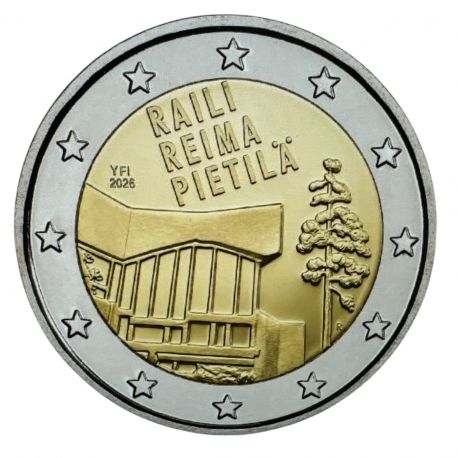 Finlande - 2 Euro 2026 - Raili et Reima Pietilä. Raili et Reima Pietilä