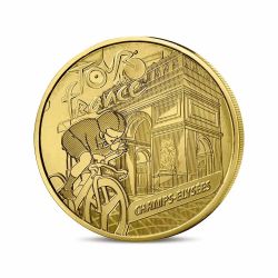 Tour de France 2025 - Champs-Elysées x le maillot vert - N°6/7