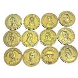 Collection Napoleon Empereur - 12 Médailles Différentes - collection Atlas 30mm