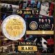 Irlande - 2 Euro 2026 - 50 ans U2 - en coincard