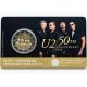 Irlande - 2 Euro 2026 - 50 ans U2 - en coincard