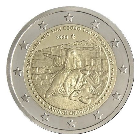 Grèce - 2 Euro 2026 - 200e anniversaire de l'Exode de Messolonghi
