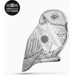 10 Euro 2021 - Chouette Edwige - Harry Potter - argent belle epreuve