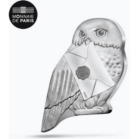 10 Euro 2021 - Chouette Edwige - Harry Potter - argent belle epreuve