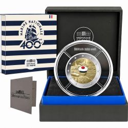 2 Euro 2026 - 400 ans de la marine nationale - belle épreuve