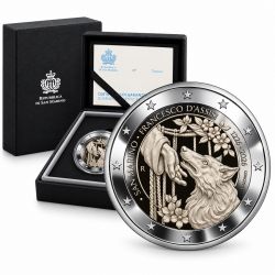 St marin - 2 Euro 2026 - 800e anniversaire de la mort de François d'Assise - Belle épreuve Reverse