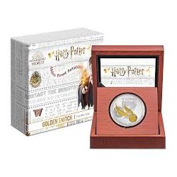 Niue island - 2 Dollars 2022 - Le vif d'or Harry Potter - Golden snitch - argent 1 once - 5.000 ex