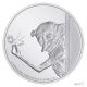 Niue island - 2 Dollars 2021 - Dobby l'elfe - harry potter - argent 1 once - 5.000 ex