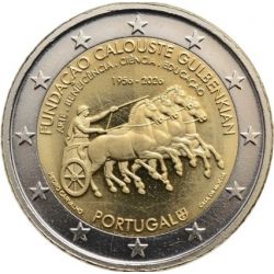 Portugal - 2 Euro 2026 - 70e anniversaire de la Fondation Calouste